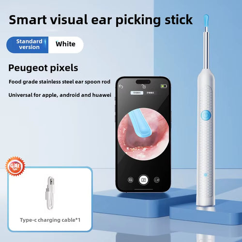 Smart Visual Ear Sticks Otoscope Endoscope Wax Removal Tool Earpick Mini Camera Health Care Ear Cleaner