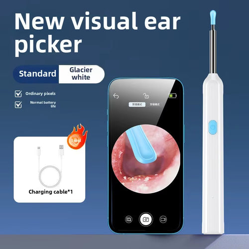 Smart Visual Ear Sticks Otoscope Endoscope Wax Removal Tool Earpick Mini Camera Health Care Ear Cleaner