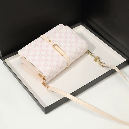 New Fashion Senior Sense of Women'S Shoulder Bag with Small Square Bag PU Light Luxury Niche Fashion Bag