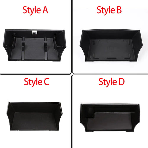 New!!!Black ABS for Land Rover Defender 90 110 2020 2022 Car Styling ABS Black Car Central Storage Box Phone Box Car Accessories