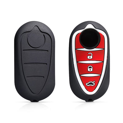 Silicone  Holder for Alfa Romeo Giulietta Myth Junior 4C Romeo Mito Myth 159 GTO GTA Car Remote Control Car Accessories