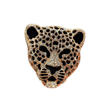 Bling Aroma Vent Clip Auto Interior Decor Fragrance Smell Perfume Air Freshener Car Ornaments Diamond Leopard Car Accessories