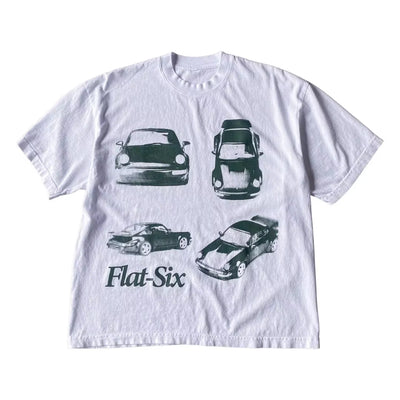 All Top Quality Niche Fashion Distressed Design American Style Short-Sleeves High Street Versatile Half Sleeve Tops Unisex