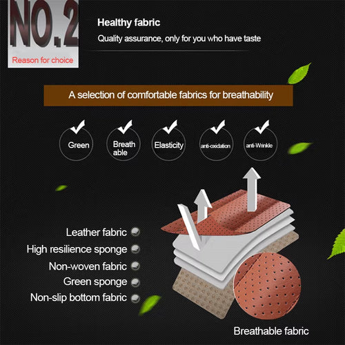 Leather Seat Covers Car Cushion Four Seasons Automobiles Seat Cover Universal Pad Mats Protector for Car Seat