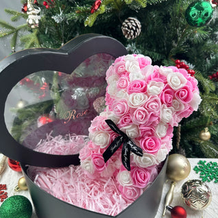 25CM Rose Teddy Bear Gift – A Romantic Valentine’s Surprise
