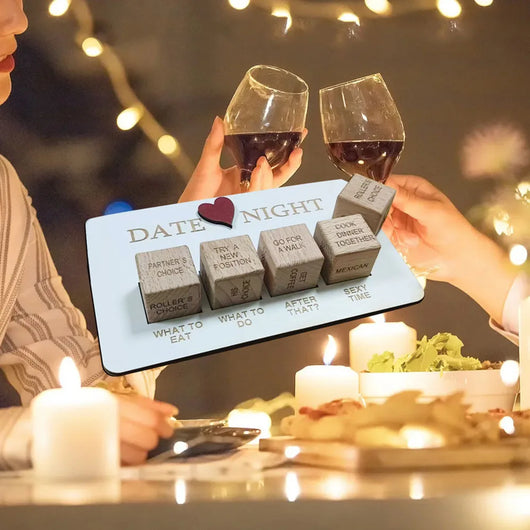 Date Night Dice – After Dark Edition - Wooden Couples Game