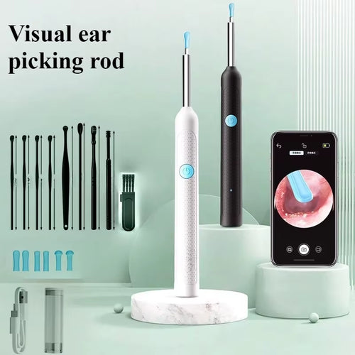 Smart Visual Ear Sticks Otoscope Endoscope Wax Removal Tool Earpick Mini Camera Health Care Ear Cleaner
