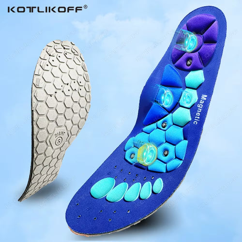 Medical Magnetic Therapy Sports Insoles Massage Foot Weight Loss Slimming Acupressure Insole Anti-Fatigue Health Care Shoe Pads