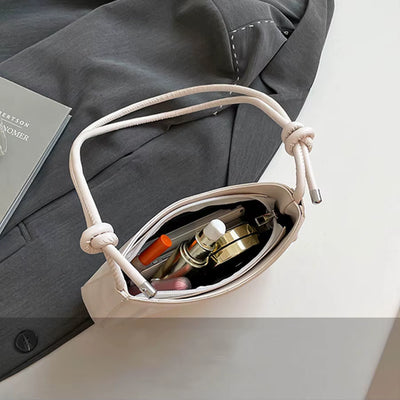 Korean Style Fashion Niche Women'S Crescent Bag 2025 Autumn New Handbag, High-End Multifunctional Crossbody Bag Shoulder Bag