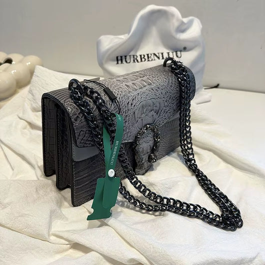 Crocodile Pattern Underarm Bag Dionysus Handbag Texture Niche Chain Slung Shoulder Bag Explosions Fashion Trend Small Square Bag