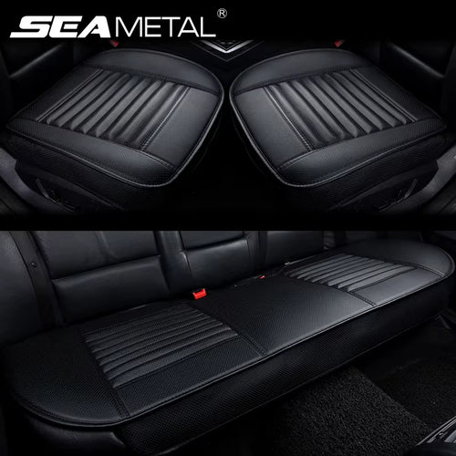 Leather Seat Covers Car Cushion Four Seasons Automobiles Seat Cover Universal Pad Mats Protector for Car Seat