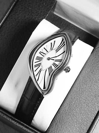 Alien Crash Melt Twist Y2K Watch Kiosk Men'S Fashion Trendy Retro Advanced Instagram Design Niche Design Creative Watches Hot
