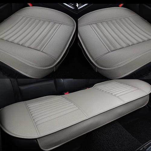 Leather Seat Covers Car Cushion Four Seasons Automobiles Seat Cover Universal Pad Mats Protector for Car Seat